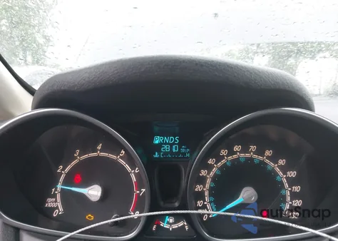 2017 Ford Fiesta Se из США, поврежденный, VIN 3FADP4EJ0HM119655